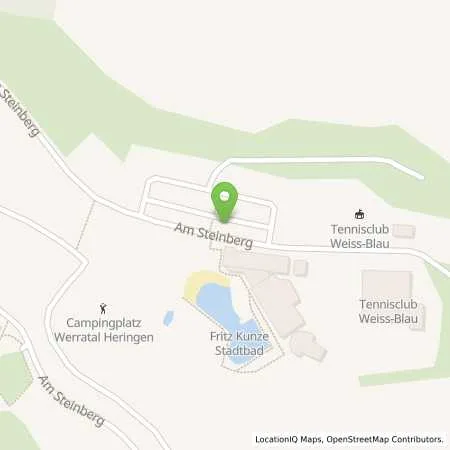 Standortübersicht der Tankstelle EAM Netz GmbH in 36266 Heringen