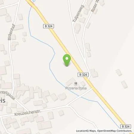 Standortübersicht der Tankstelle VR-Bankverein Bad Hersfeld-Rotenburg eG in 36286 Neuenstein