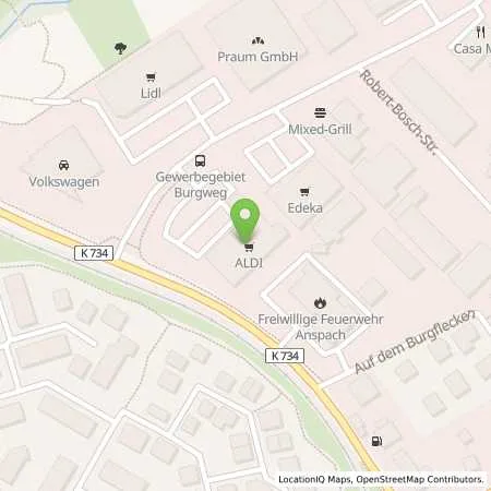 Standortübersicht der Tankstelle ALDI SÜD in 61267 Neu (Ansprach)