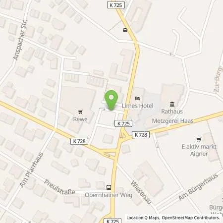 Standortübersicht der Tankstelle Maingau Energie GmbH in 61273 Wehrheim