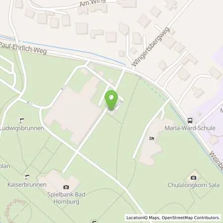 Standortübersicht der Tankstelle Stadtwerke Bad Homburg in 61348 Bad Homburg