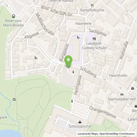 Standortübersicht der Tankstelle Stadtwerke Bad Homburg in 61348 Bad Homburg