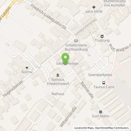 Standortübersicht der Tankstelle Mainova AG in 61381 Friedrichsdorf