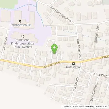 Standortübersicht der Tankstelle Raiffeisenbank Oberursel eG in 61440 Oberursel