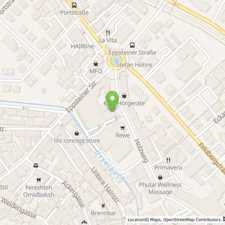 Standortübersicht der Tankstelle Stadtwerke Oberursel (Taunus) GmbH in 61440 Oberursel