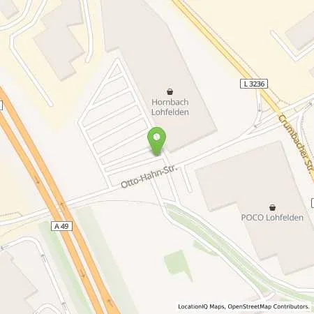 Standortübersicht der Tankstelle Pfalzwerke AG in 34253 Lohfelden