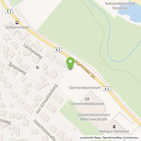 Standortübersicht der Strom (Elektro) Tankstelle: Städtische Werke AG in 34266, Niestetal