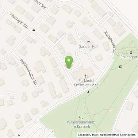 Standortübersicht der Tankstelle Parkhotel Emstaler Höhe, EU in 34308 Bad Emstal