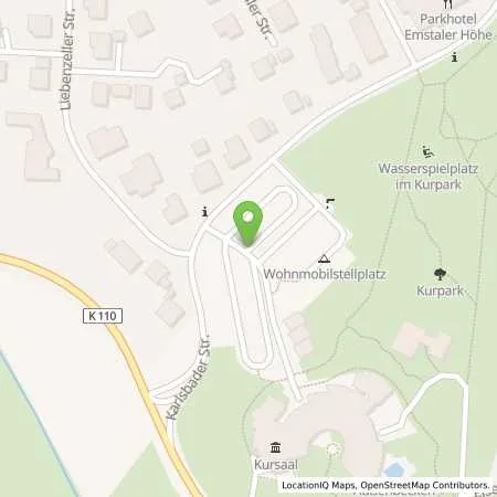 Standortübersicht der Tankstelle Gewmeindevorstand der Gemeinde Bad Emstal in 34308 Bad Emstal