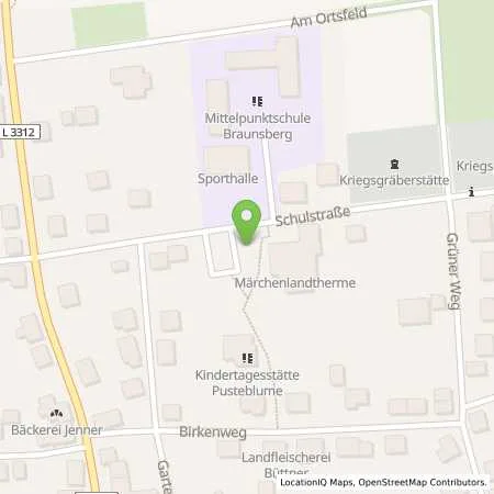 Standortübersicht der Tankstelle Energie Waldeck-Frankenberg GmbH in 34479 Breuna