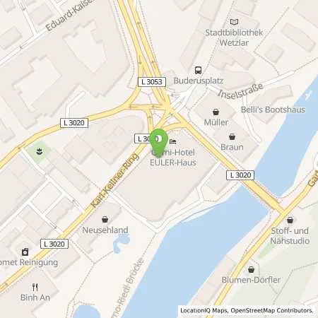 Standortübersicht der Tankstelle APCOA PARKING Deutschland GmbH in 35576 Wetzlar