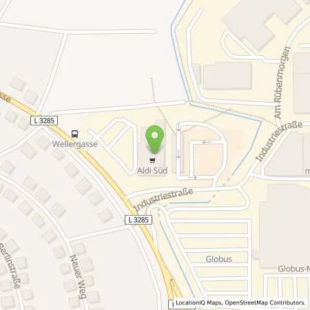 Standortübersicht der Tankstelle ALDI SÜD in 35582 Wetzlar (Dutenhofen)