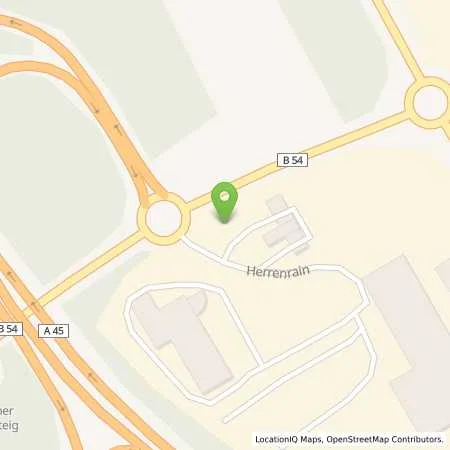 Standortübersicht der Tankstelle EnBW mobility+ AG und Co.KG in 35708 Haiger