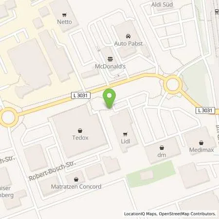 Standortübersicht der Tankstelle Lidl Dienstleistung GmbH & Co. KG in 65520 Bad Camberg