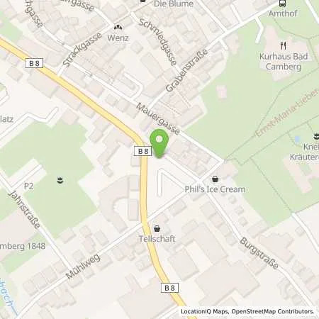 Standortübersicht der Tankstelle Süwag Energie AG in 65520 Bad Camberg