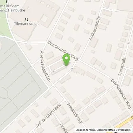 Standortübersicht der Tankstelle Energieversorgung Limburg GmbH in 65549 Limburg/Lahn