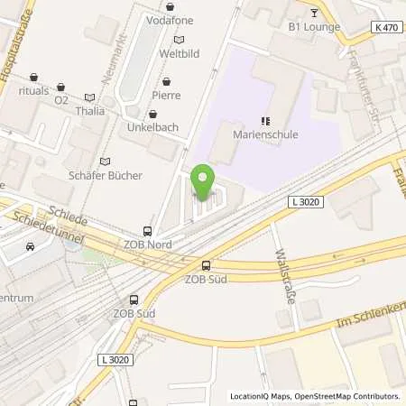 Standortübersicht der Tankstelle Energieversorgung Limburg GmbH in 65549 Limburg