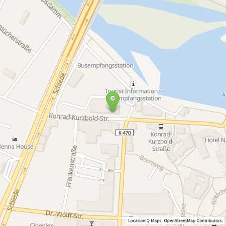 Standortübersicht der Tankstelle Energieversorgung Limburg GmbH in 65549 Limburg