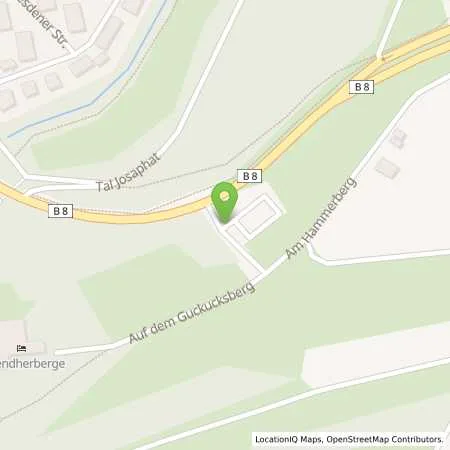 Standortübersicht der Tankstelle Energieversorgung Limburg GmbH in 65549 Limburg