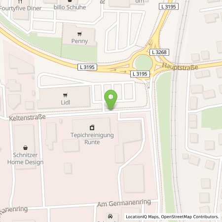 Standortübersicht der Strom (Elektro) Tankstelle: Lidl Dienstleistung GmbH & Co. KG in 06346, Bruchkbel