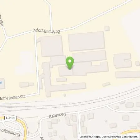 Standortübersicht der Tankstelle RhönEnergie Fulda GmbH in 36396 Steinau