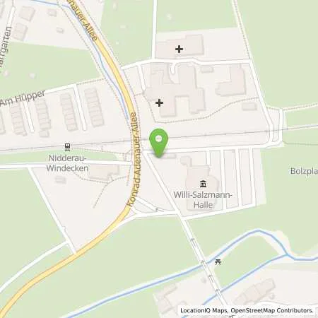 Standortübersicht der Tankstelle Maingau Energie GmbH in 61130 Nidderau