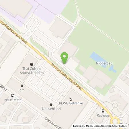 Standortübersicht der Tankstelle Kreiswerke Main-Kinzig GmbH in 61130 Nidderau