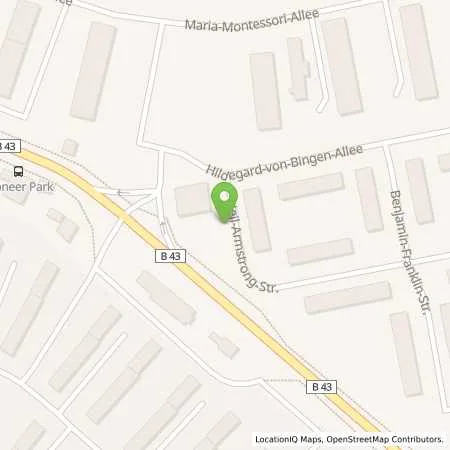 Standortübersicht der Tankstelle GP JOULE Connect GmbH in 63457 Hanau