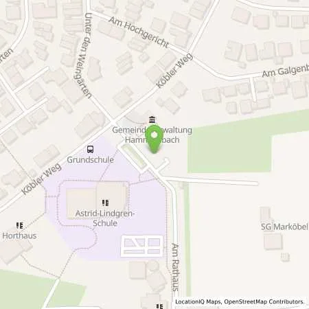 Standortübersicht der Tankstelle EAM Netz GmbH in 63546 Hammersbach