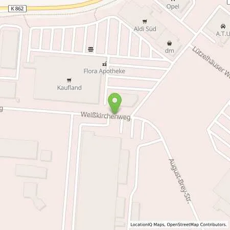 Standortübersicht der Tankstelle EAM Netz GmbH in 63571 Gelnhausen