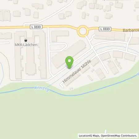 Standortübersicht der Tankstelle Kreiswerke Main-Kinzig GmbH in 63571 Gelnhausen