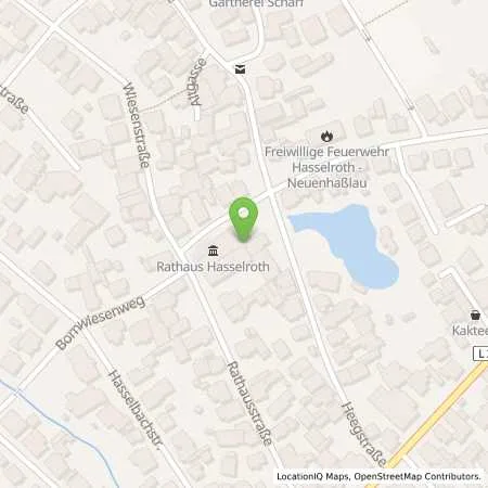 Standortübersicht der Tankstelle Kreiswerke Main-Kinzig GmbH in 63594 Hasselroth (Neuenhasslau)