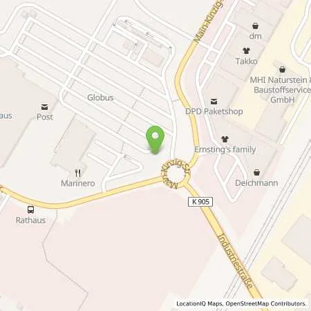 Standortübersicht der Tankstelle Kreiswerke Main-Kinzig GmbH in 63607 Wächtersbach