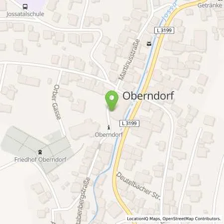 Standortübersicht der Tankstelle Kreiswerke Main-Kinzig GmbH in 63637 Jossgrund (Oberndorf)