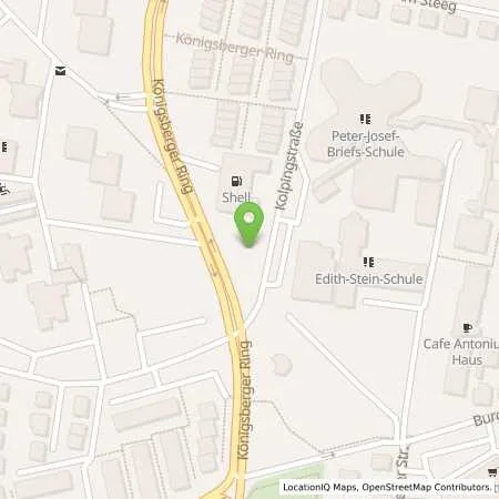 Standortübersicht der Tankstelle EnBW mobility+ AG und Co.KG in 65239 Hochheim