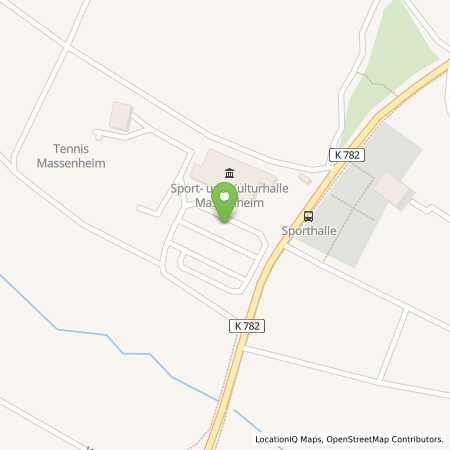 Standortübersicht der Strom (Elektro) Tankstelle: Stadtverwaltung Hochheim am Main in 65239, Hochheim am Main /OT-Massenheim