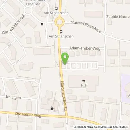 Standortübersicht der Tankstelle Chargemaker GmbH in 65239 Hochheim am Main