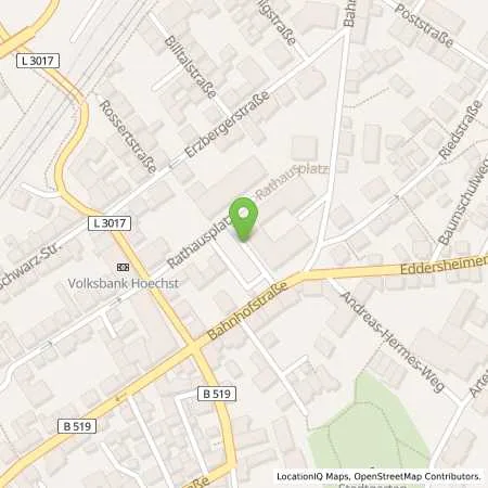 Standortübersicht der Tankstelle innogy eMobility Solutions GmbH in 65439 Flörsheim am Main