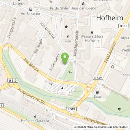 Standortübersicht der Tankstelle Mainova AG in 65719 Hofheim am Taunus