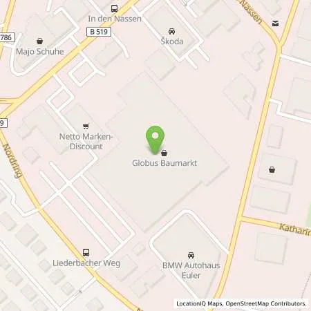 Standortübersicht der Tankstelle Autohaus Euler Hofheim GmbH in 65719 Hofheim