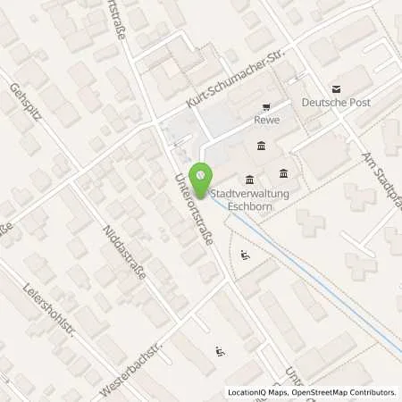 Standortübersicht der Tankstelle Magistrat der Stadt Eschborn in 65760 Eschborn