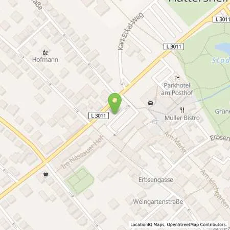 Standortübersicht der Tankstelle Mainova AG in 65795 Hattersheim