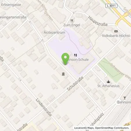 Standortübersicht der Tankstelle Süwag Energie AG in 65795 Hattersheim am Main