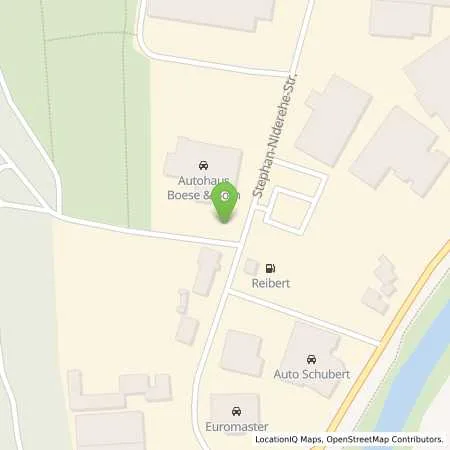 Standortübersicht der Tankstelle Autohaus Boese und Born GmbH & Co KG in 35037 Marburg