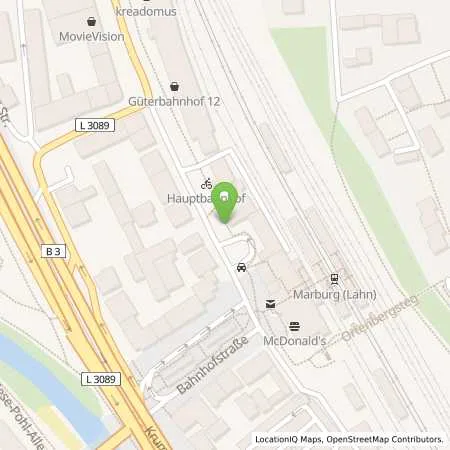 Standortübersicht der Tankstelle Privatperson in 35039 Marburg