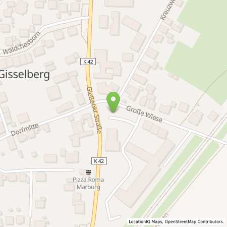 Standortübersicht der Strom (Elektro) Tankstelle: Privatperson in 35043, Marburg