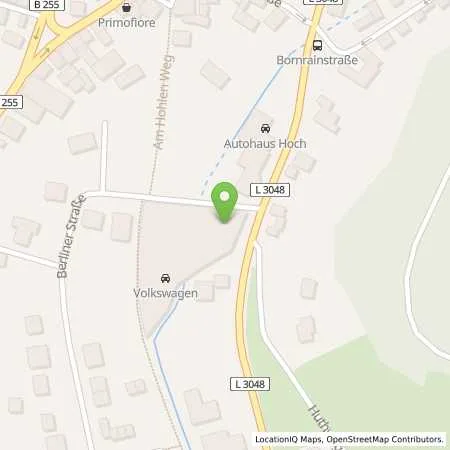 Standortübersicht der Tankstelle Autohaus Hoch GmbH in 35075 Gladenbach