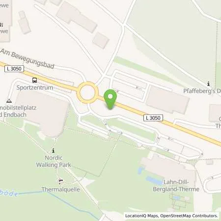 Standortübersicht der Tankstelle EAM Netz GmbH in 35080 Bad Endbach