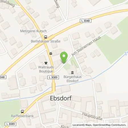 Standortübersicht der Tankstelle Robert Peil GmbH & Co. KG in 35085 Ebsdorf