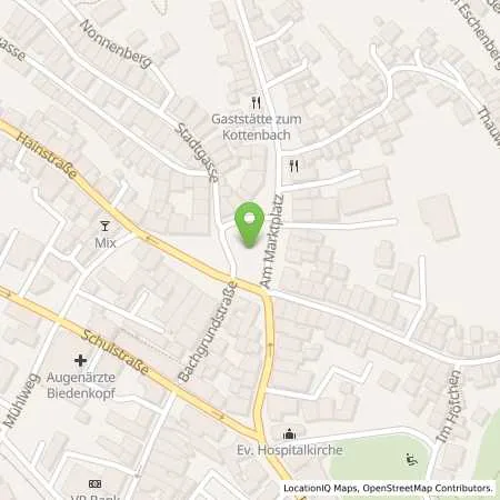 Standortübersicht der Tankstelle SWB Stadtwerke Biedenkopf GmbH in 35216 Biedenkopf